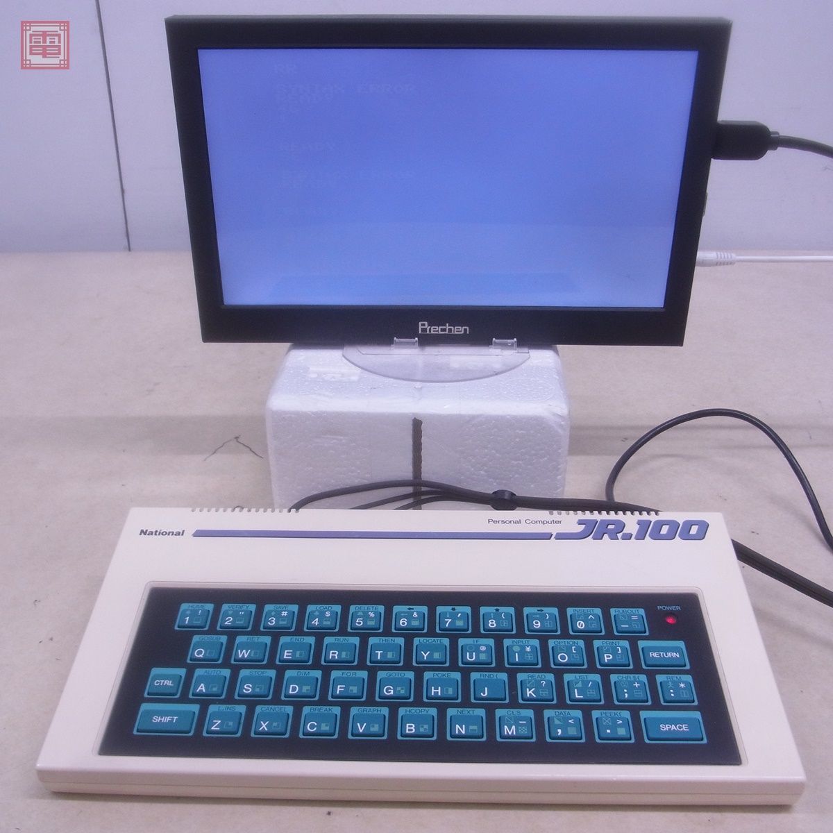 新製品の販売 National パーソナルコンピュータ JR-100 本体 通電OK