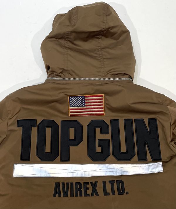 アウトレット店 激安 AVIREX カスタム CWU-45/P TOPGUN ワッペン