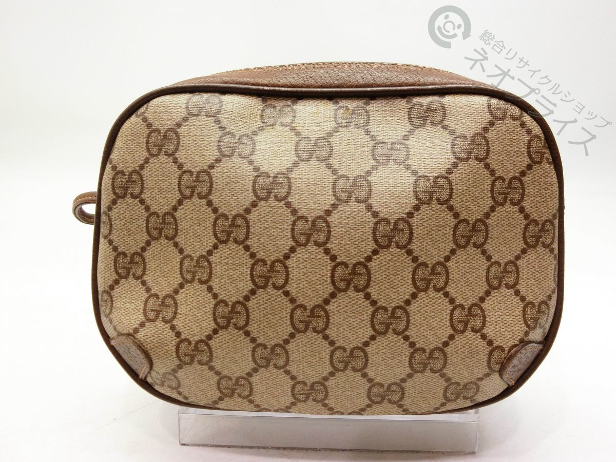 オールドグッチ シェリーライン ポシェット ショルダー GG柄 PVC