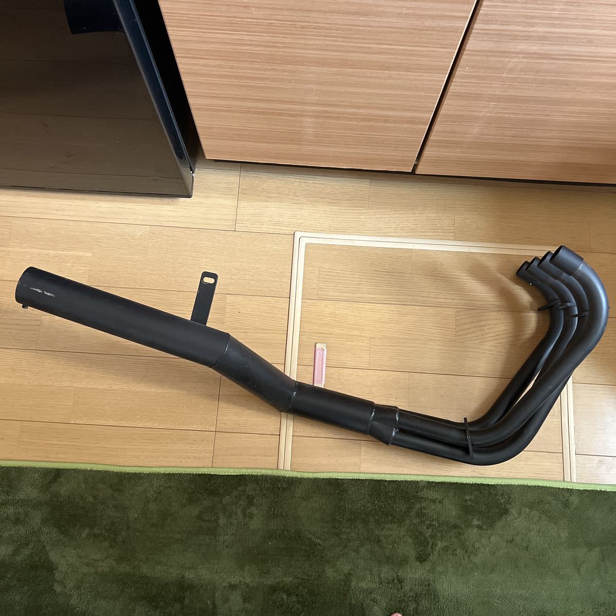 ゼファー400専用 プリティーレーシング製ショート管 検
