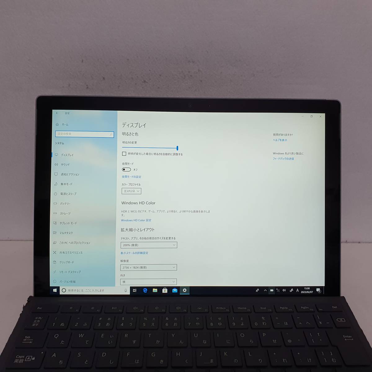 348539)サーフェス/surface pro6 / i5-8350U 1.7Ghz /8GB/SSD 256GB/訳