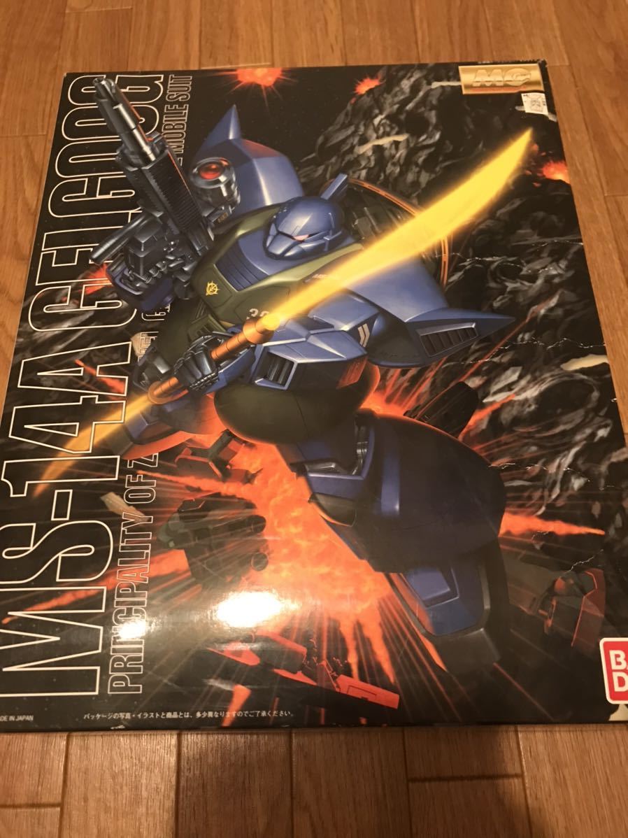MG 1/100 機動戦士ガンダム ゲルググ アナベル・ガトー専用機 箱傷み