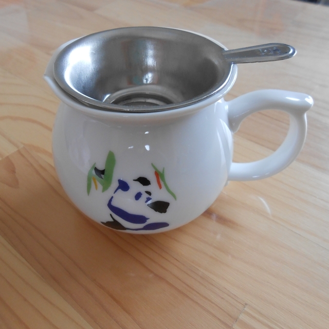 中国茶器 景徳鎮 聞き茶セット パンダ 茶こし付き 中国 茶壷 茶海 聞香 