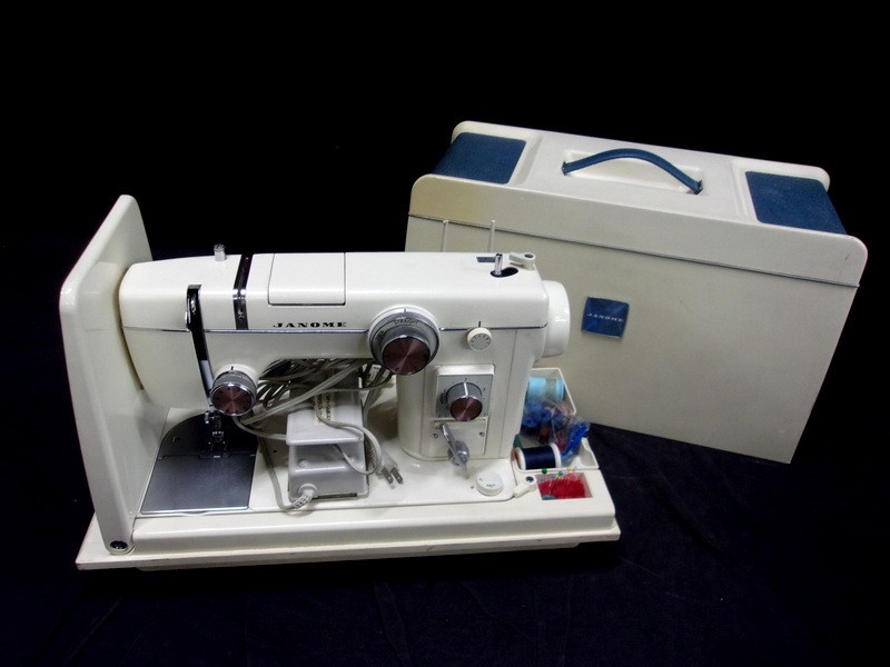 1000円スタート ミシン JANOME ジャノメ MODEL802 ジャノメミシン