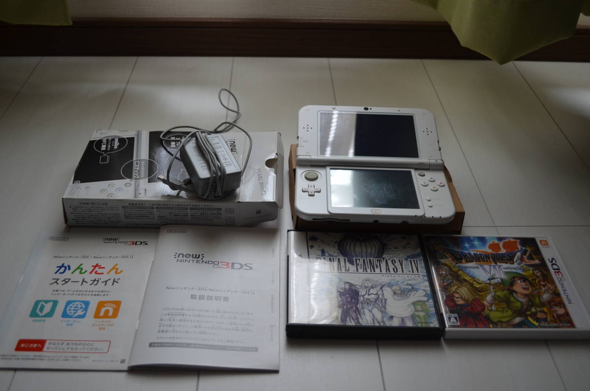  NINTENDO 3DS LL 白(ニンテンドー3DS LL本体)｜売買されたオークション情報、yahooの商品情報をアーカイブ公開 - オークファン ニンテンドー3DS LL本体