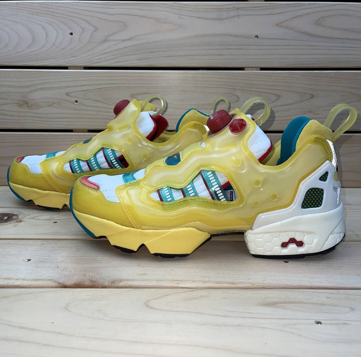 アディダス リーボック 26cm ZX FURY イエロー ホワイト 税込定価24200