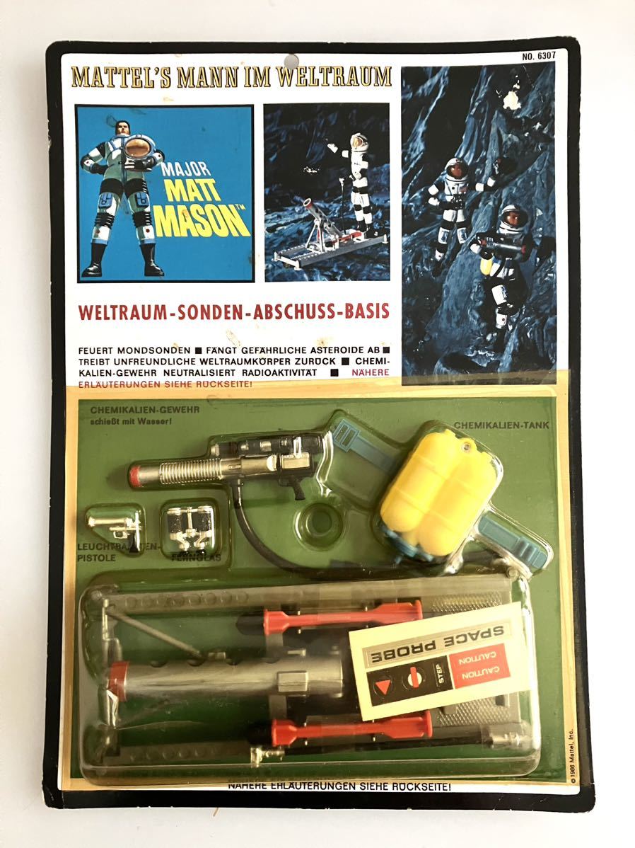  マットメイソンSPACE PROBE PAK なドイツ発売品 Mattel 67年製 スペーストイ デッドストック 品 GIジョー 宇宙玩具 キャラクター(その他)｜売買されたオークション情報、yahooの商品情報をアーカイ その他