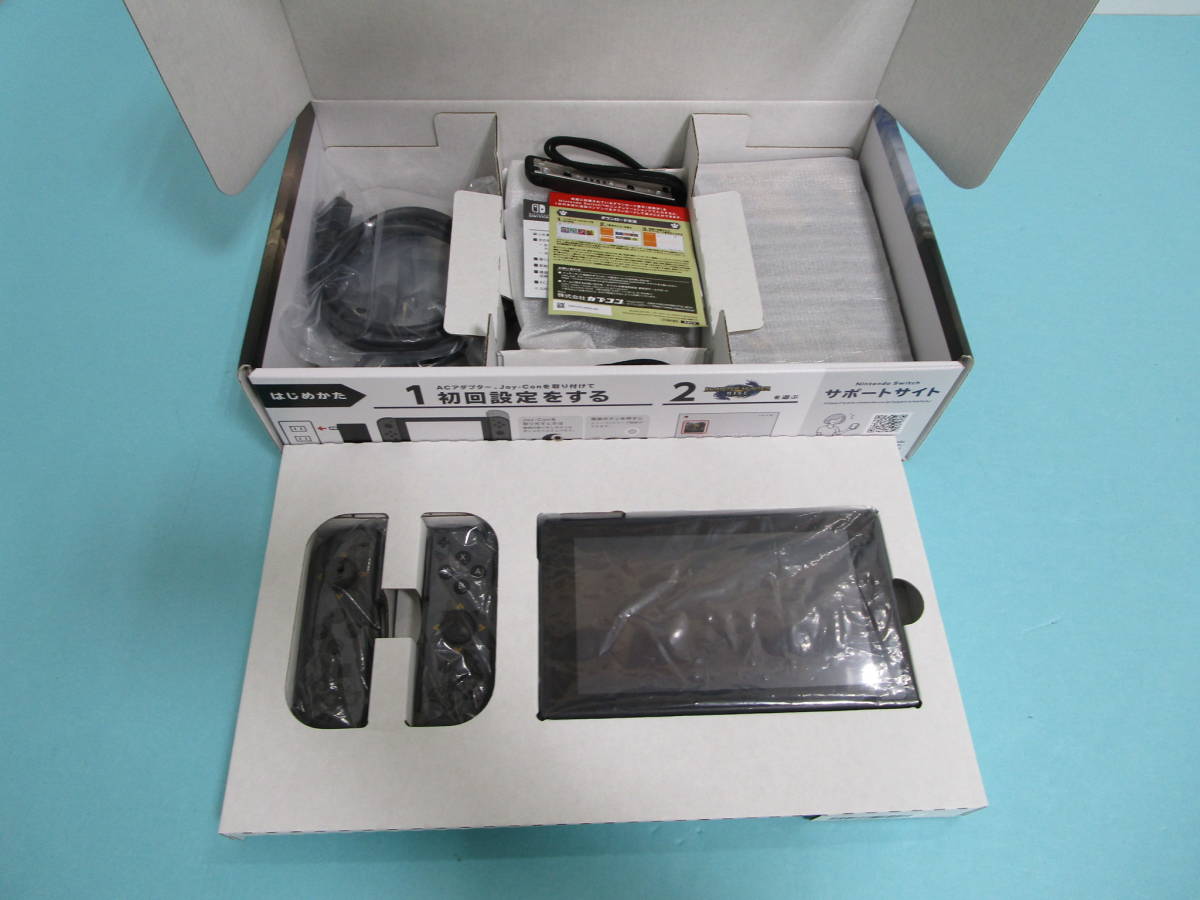 070）Nintendo Switch ニンテンドー スイッチ 本体 モンスターハンターライズ スペシャルエディション