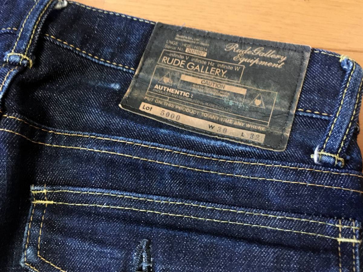 RUDE GALLERY（ルードギャラリー）の「RIGID TYPE-1 DENIM PANTS