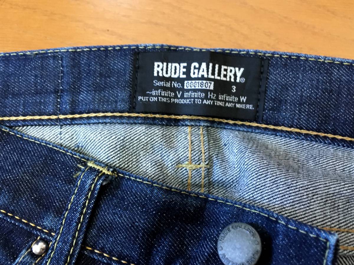 RUDE GALLERY（ルードギャラリー）の「RIGID TYPE-1 DENIM PANTS