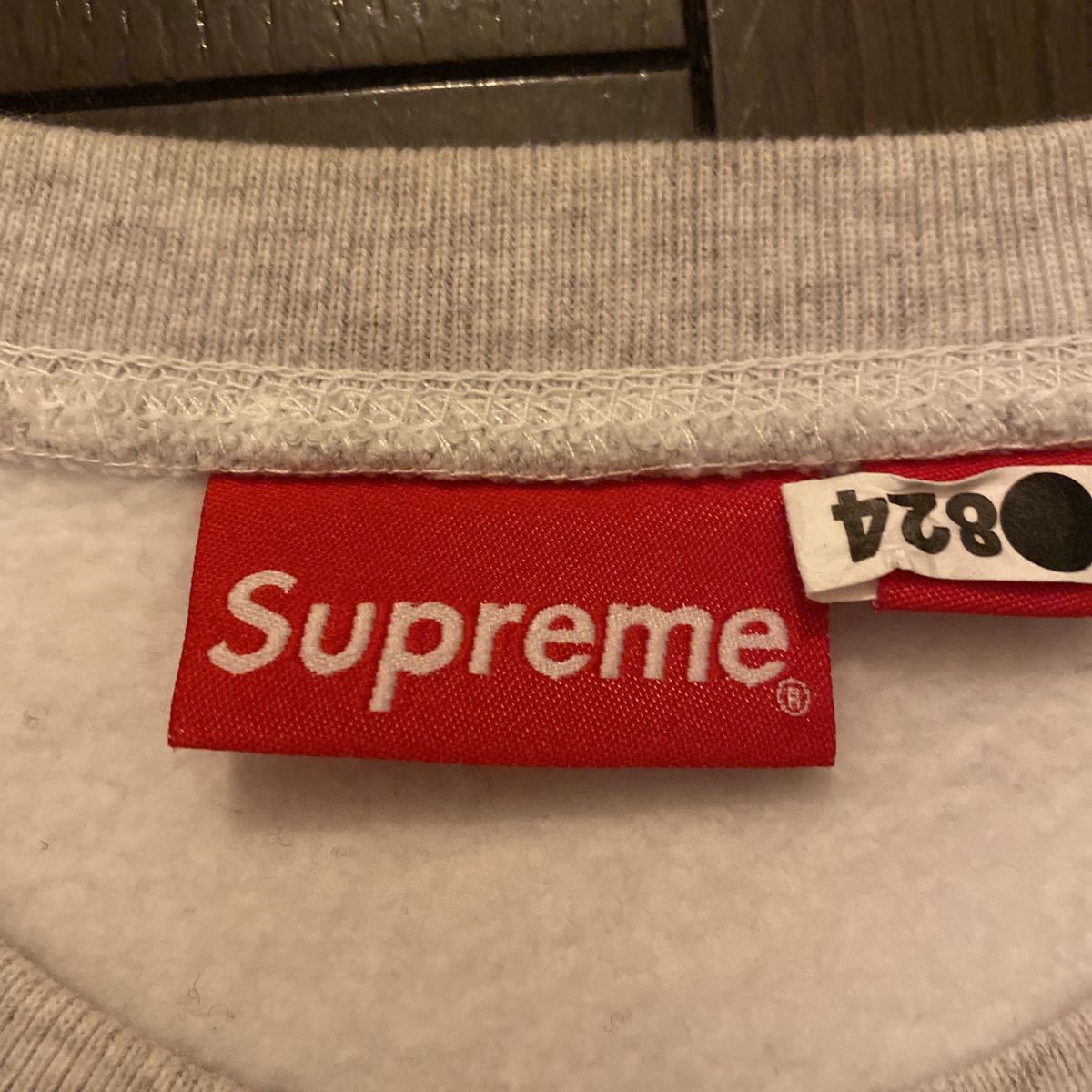 Supreme クルーネック ボックスロゴ Supreme クルーネック Box 0 正規