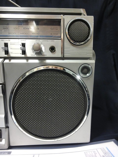 ♪昭和銘機 清掃整備ラジカセ National AMBIENCE RX-5150 National