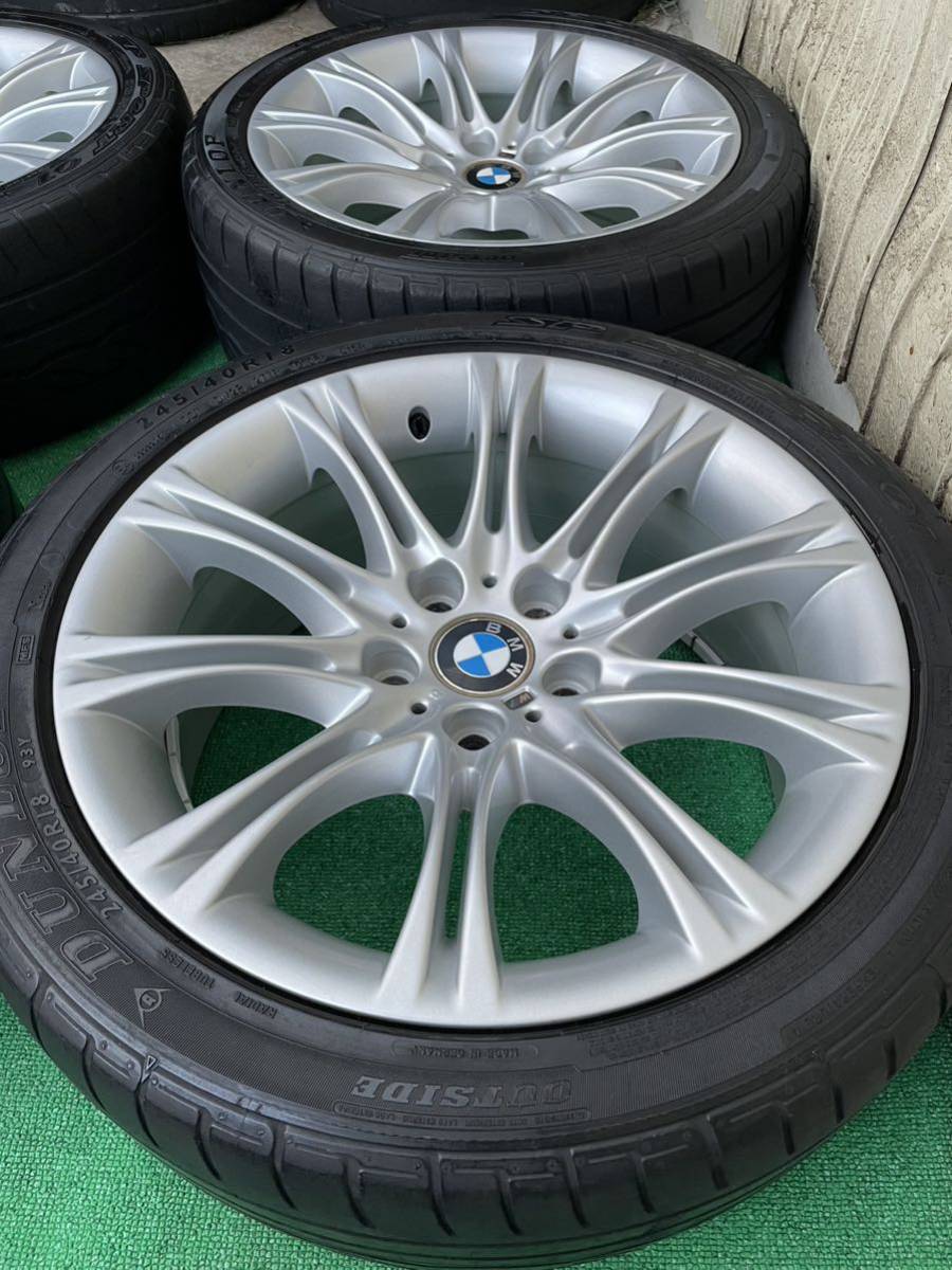美品 BMW Mスポーツ E60 5シリーズ 純正 18インチタイヤ・ホイール 4本 