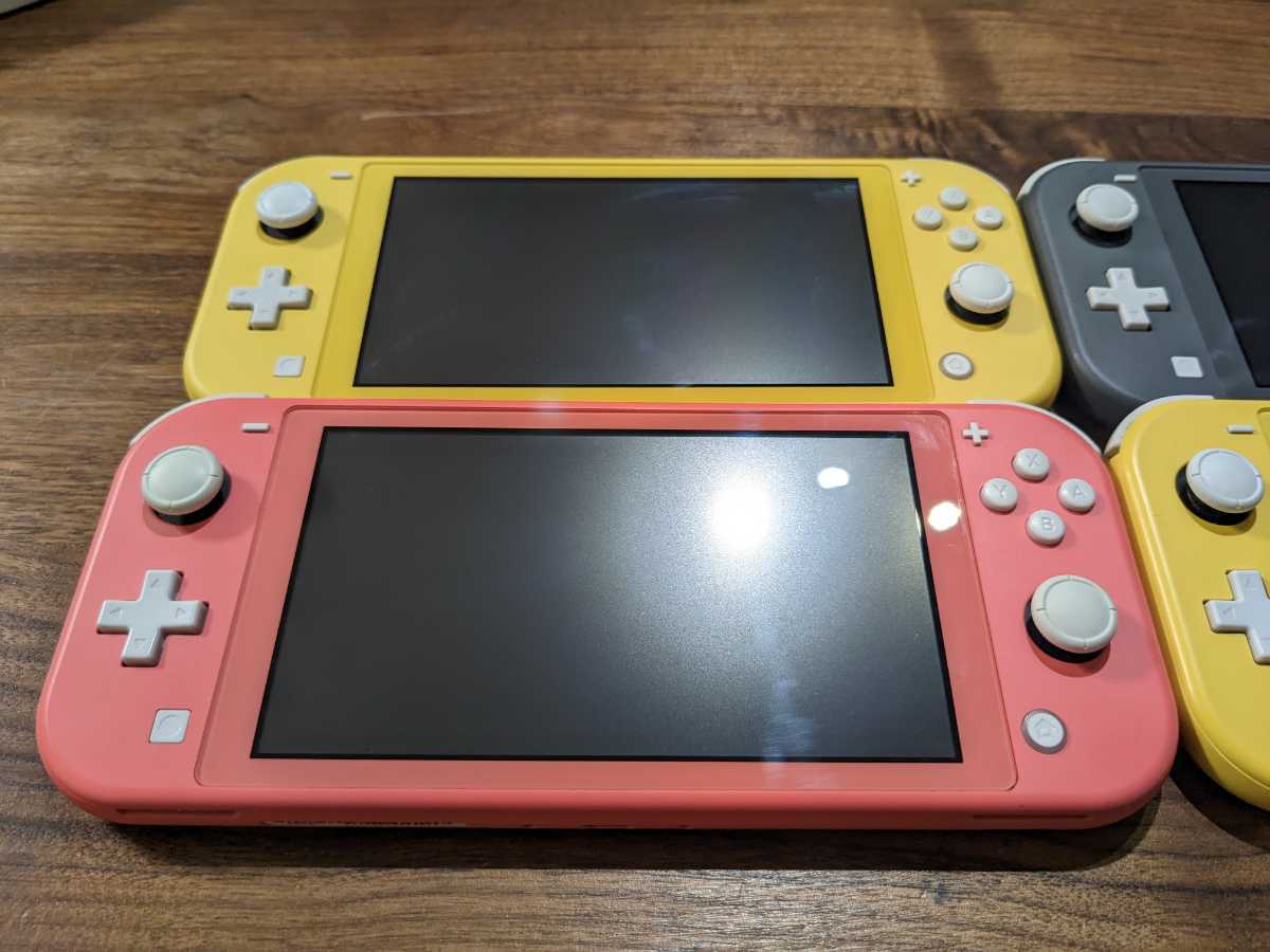 1円〜【動作未確認】Switch ライト 4台セット ジャンク スイッチ