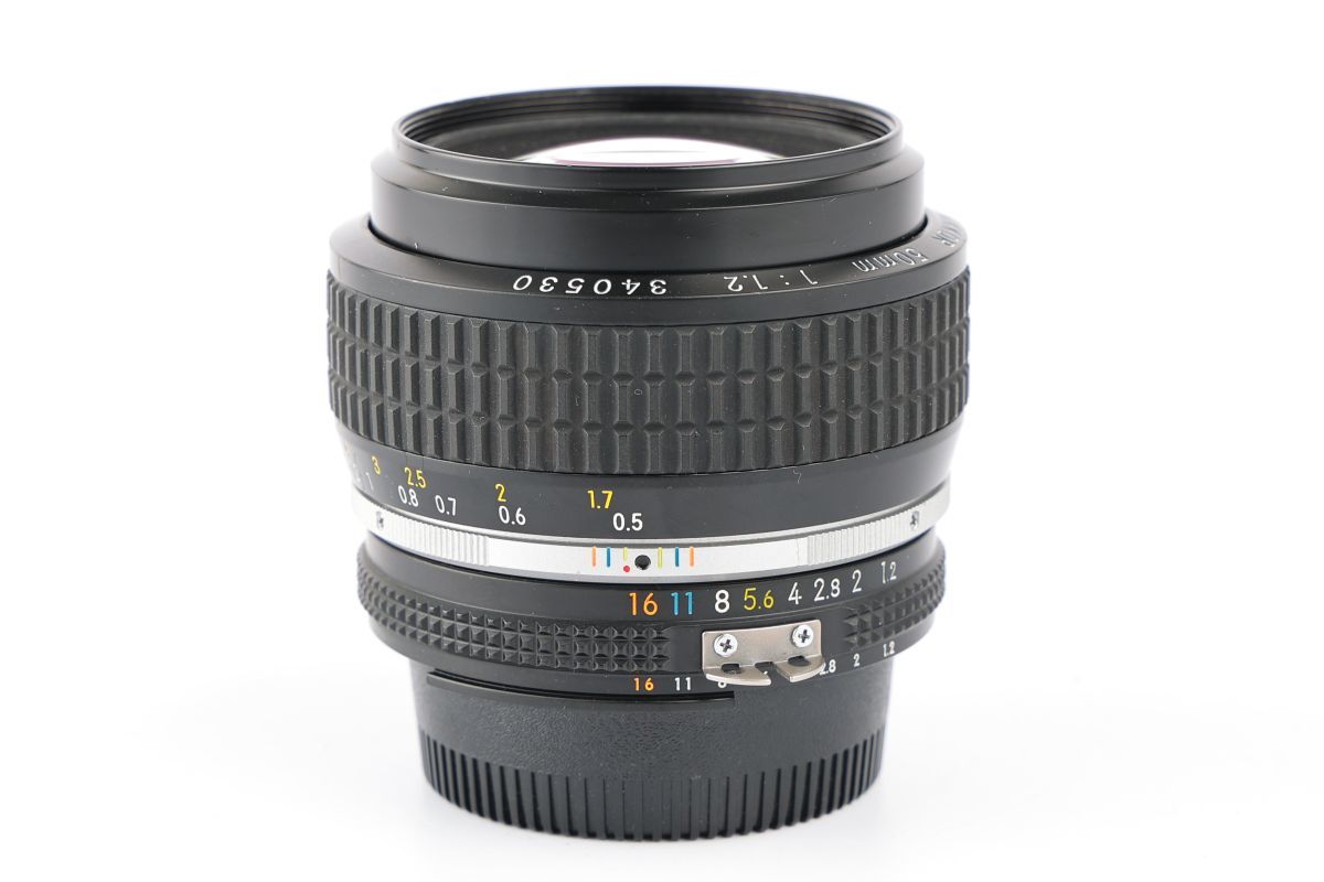 05269cmrk Nikon Ai NIKKOR 50mm F1.2S Ai-S 単焦点 大口径レンズ F