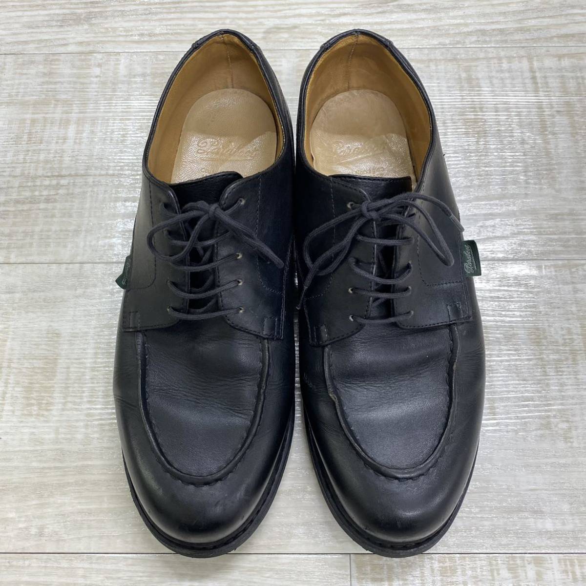 定番パラブーツ シャンボードUK7.5 ブラック Paraboot CHAMBORD