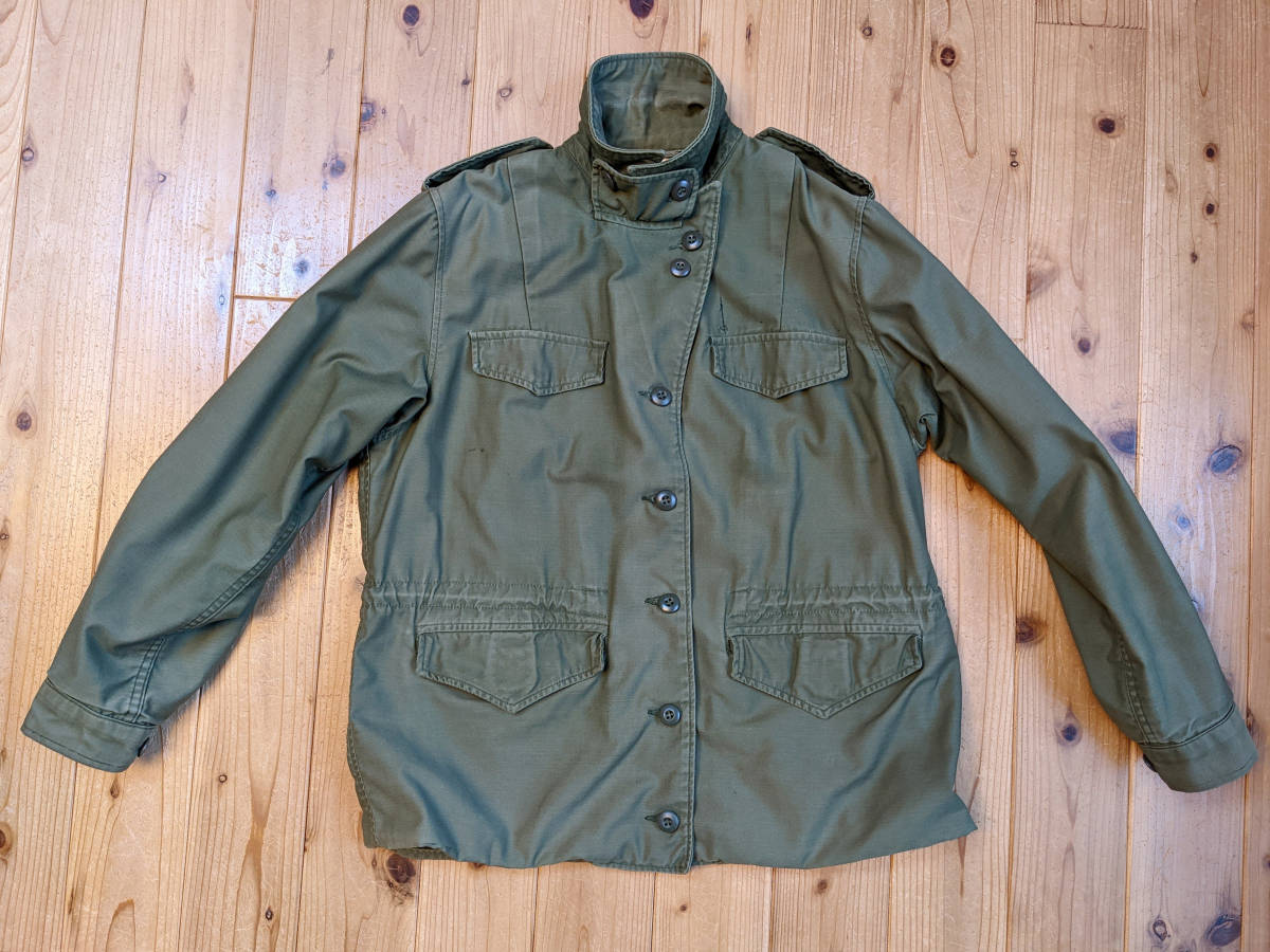 フランス軍 M47 フィールドジャケット 40s 50s 前期 真偽不明 年代不明 