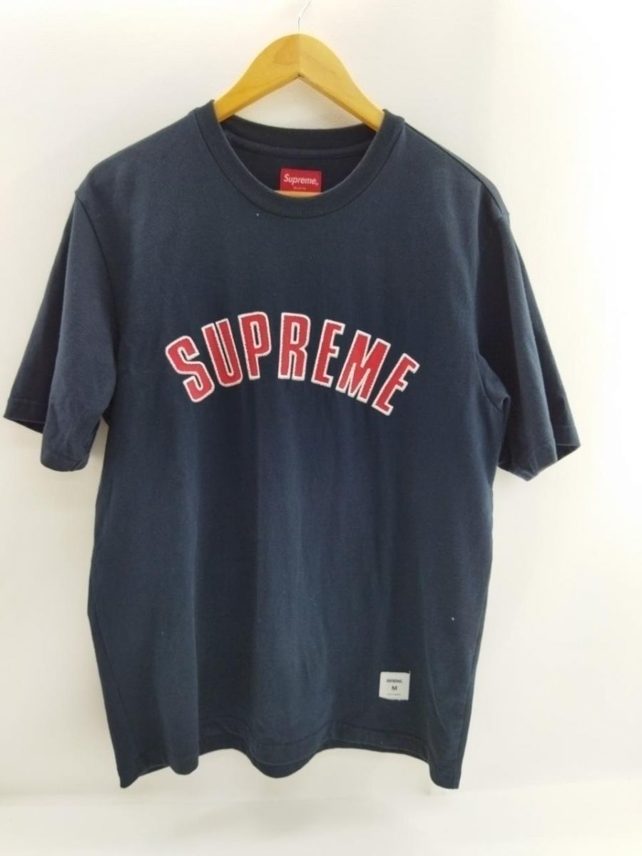 Supreme シュプリーム Printed Arc Top Tシャツ コットン NVY