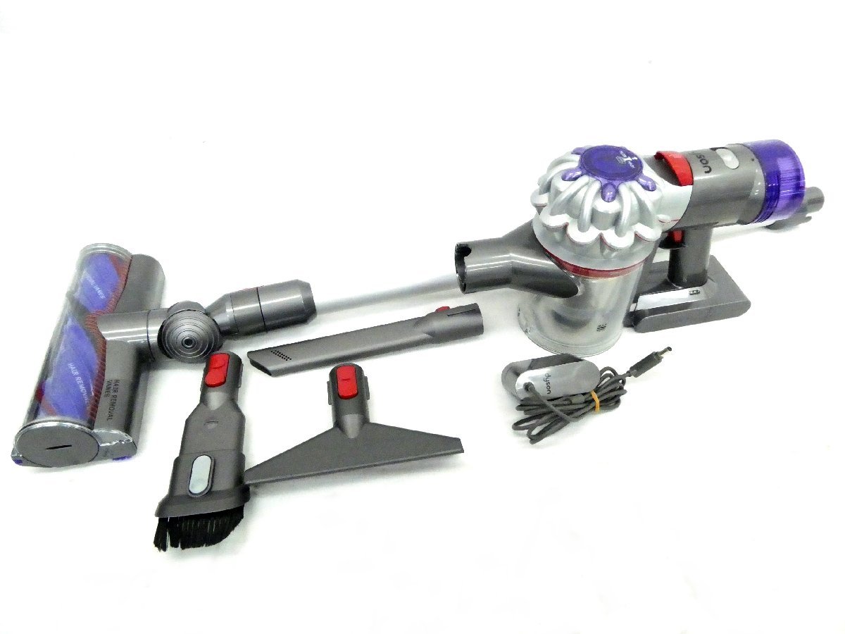 生活家電 【スタンド付き】Dyson ダイソン コードレスクリーナー V7 SV37