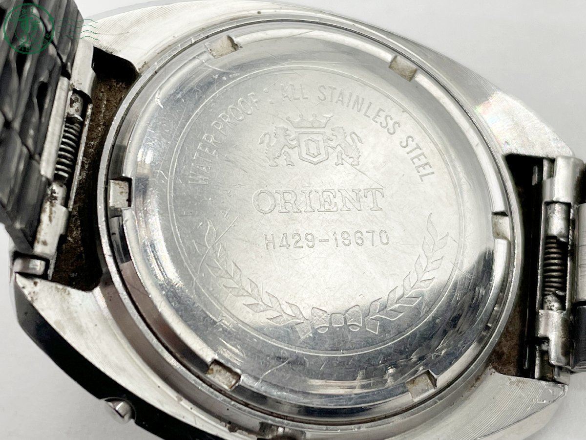 02420249 ◇ORIENT オリエント cA クロノエース 21石 デイデイト 自動  