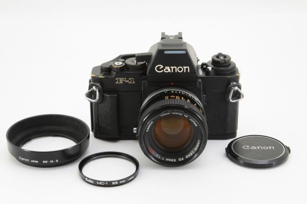 キャノン Canon NEW F-1 AE + FD 50mm F1.4 S.S.C 前期 ○印 #8352