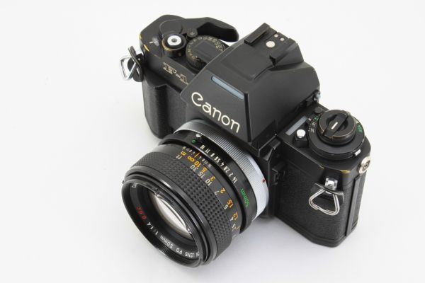 キャノン Canon NEW F-1 AE + FD 50mm F1.4 S.S.C 前期 ○印 #8352