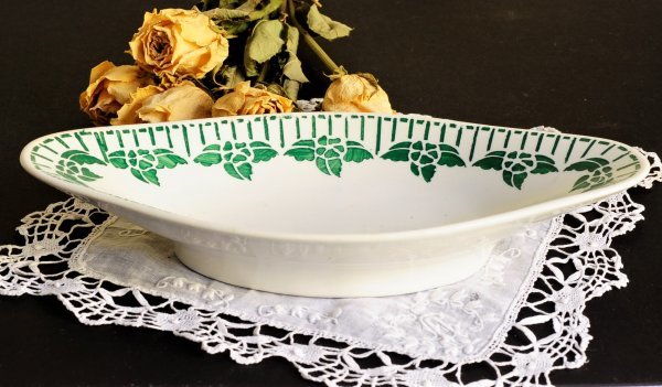 美品 フランス アンティーク 1920-50年 Sarreguemines/サルグミンヌ