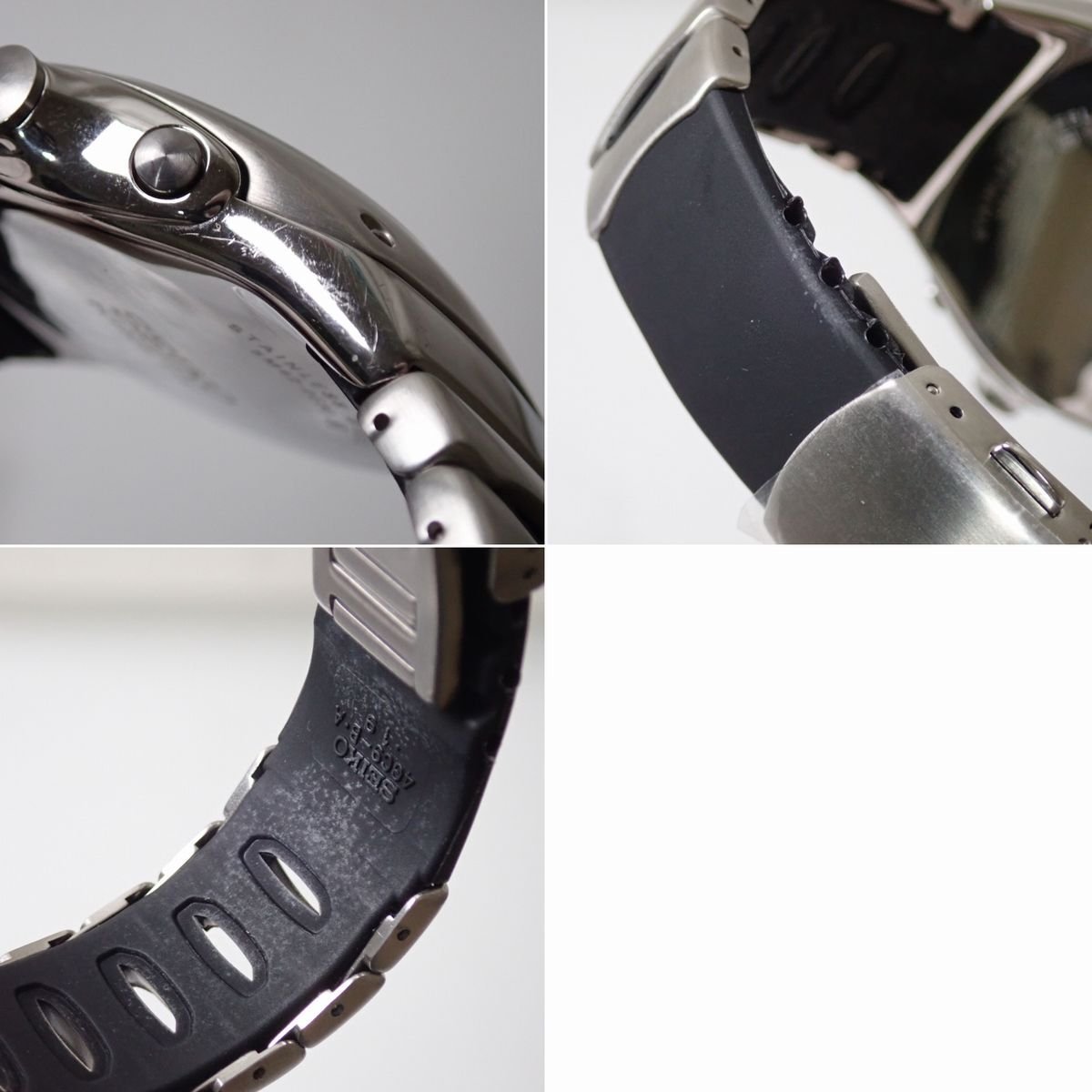 5M42-0E30 セイコー SEIKO キネティック KINETIC Seiko - シルバー 