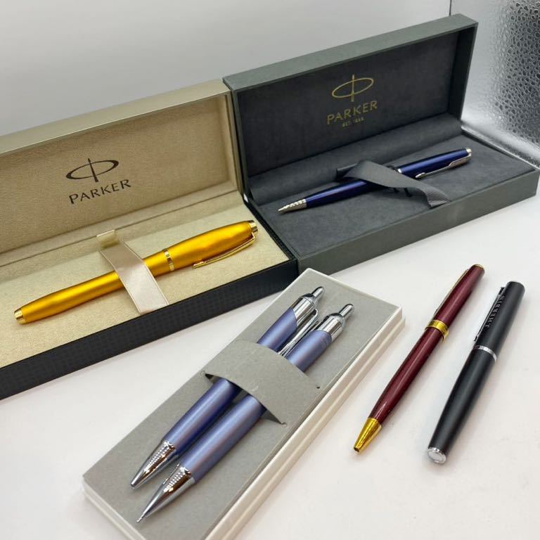 PARKER パーカー フランス製 万年筆 ポールペン ゼブラ レガリア J.HERBIN ケース　5本セット 筆記用具（0211）