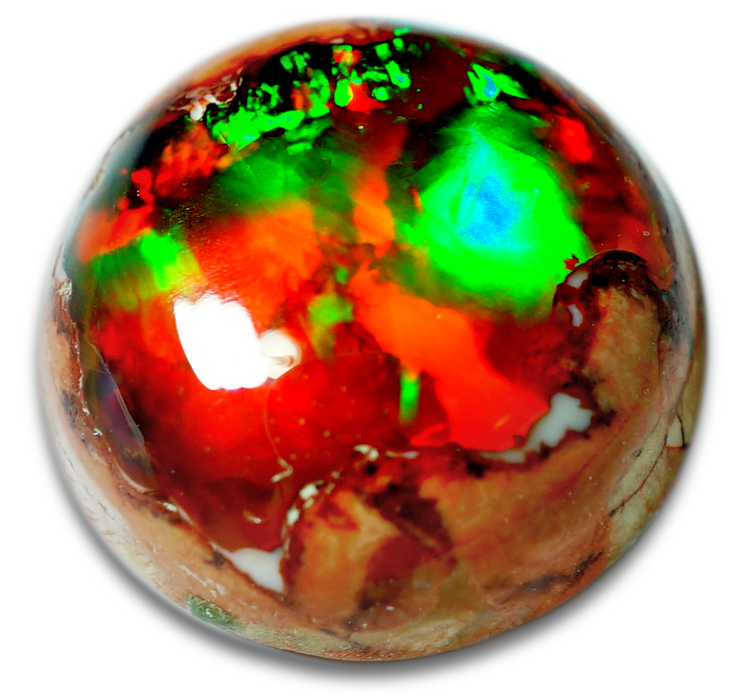 注目！◆天然カンテラオパール 最高級 3.68ct メキシコ産 遊色最高 ルース 宝石 ジュエリー jewelry