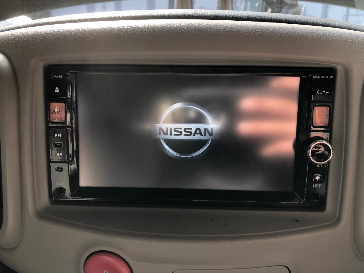 日産純正 メモリーナビ MC312D-W 2015年地図データ