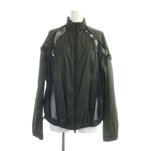 サカイ sacai レース切り替え シアーブルゾン ジャンパー フリル