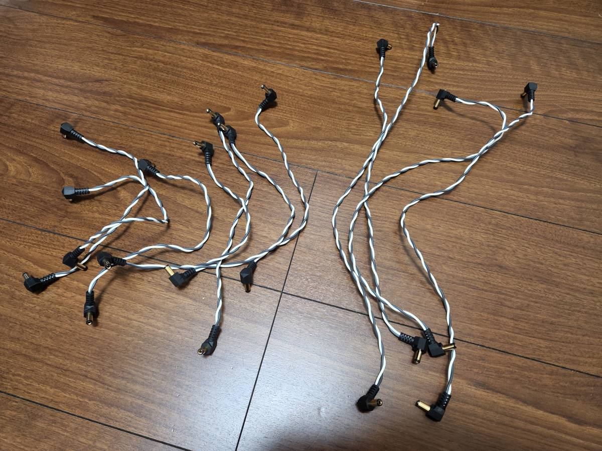 OYAIDE オヤイデ　DCケーブル　ケーブル　DC-3398LL 10本セット　30cm 50cm 電源ケーブル　ギター　エフェクター　