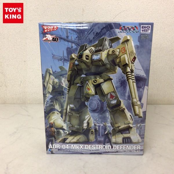  1円〜 ウェーブ 1/72 超時空要塞マクロス ADR-04-MkX デストロイド ディフェンダー /A(マクロス)｜売買されたオークション情報、yahooの商品情報をアーカイブ公開 - オークファン マクロス