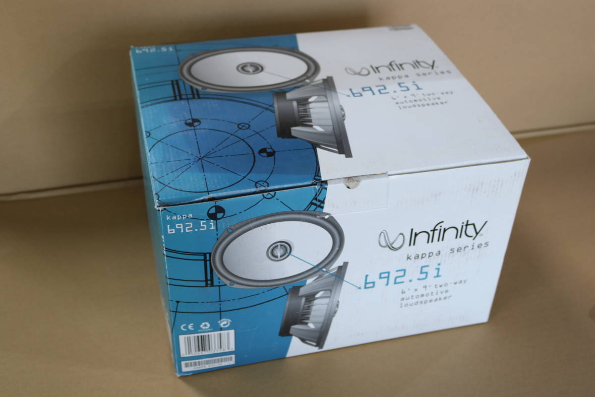 ♪♪インフィニティー infinity kappa 692.5i 楕円スピーカー☆中古品