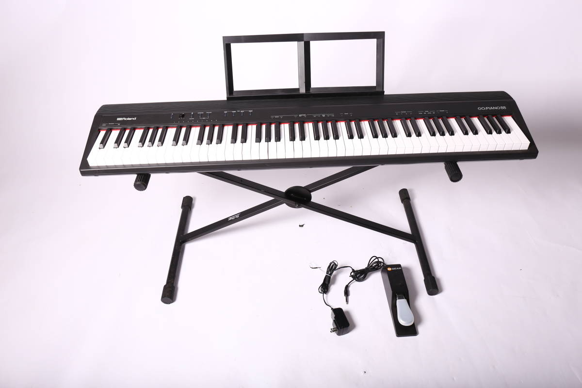 動作確認済】Roland GO:Piano 61とバッグ 楽器・機材 【動作確認済