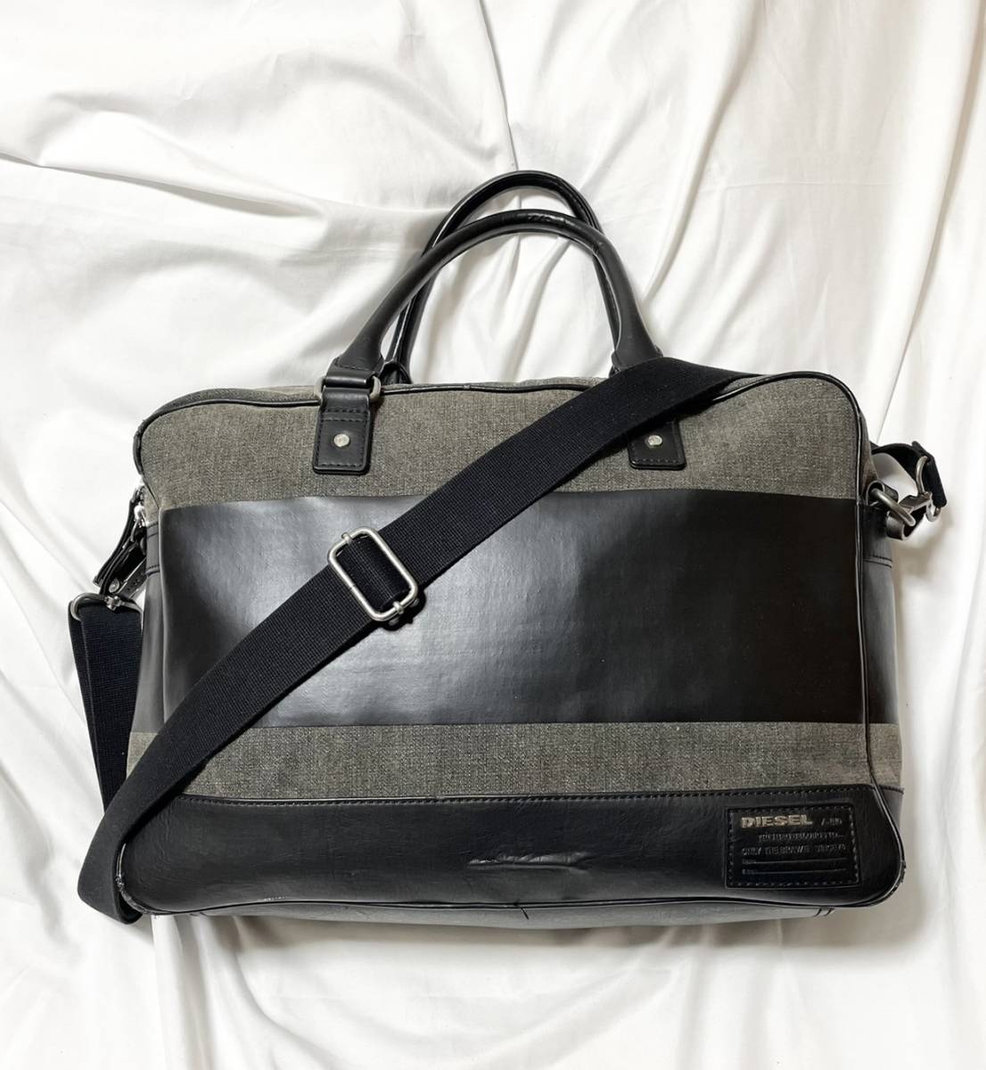 DIESEL ディーゼル 2WAY ショルダーバッグ ハンドバッグ ビジネスバッ