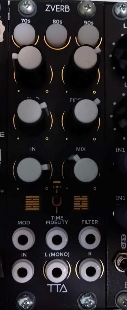 tiptop ZVERB ユーロラック モジュラーシンセ make noise doepfer moog