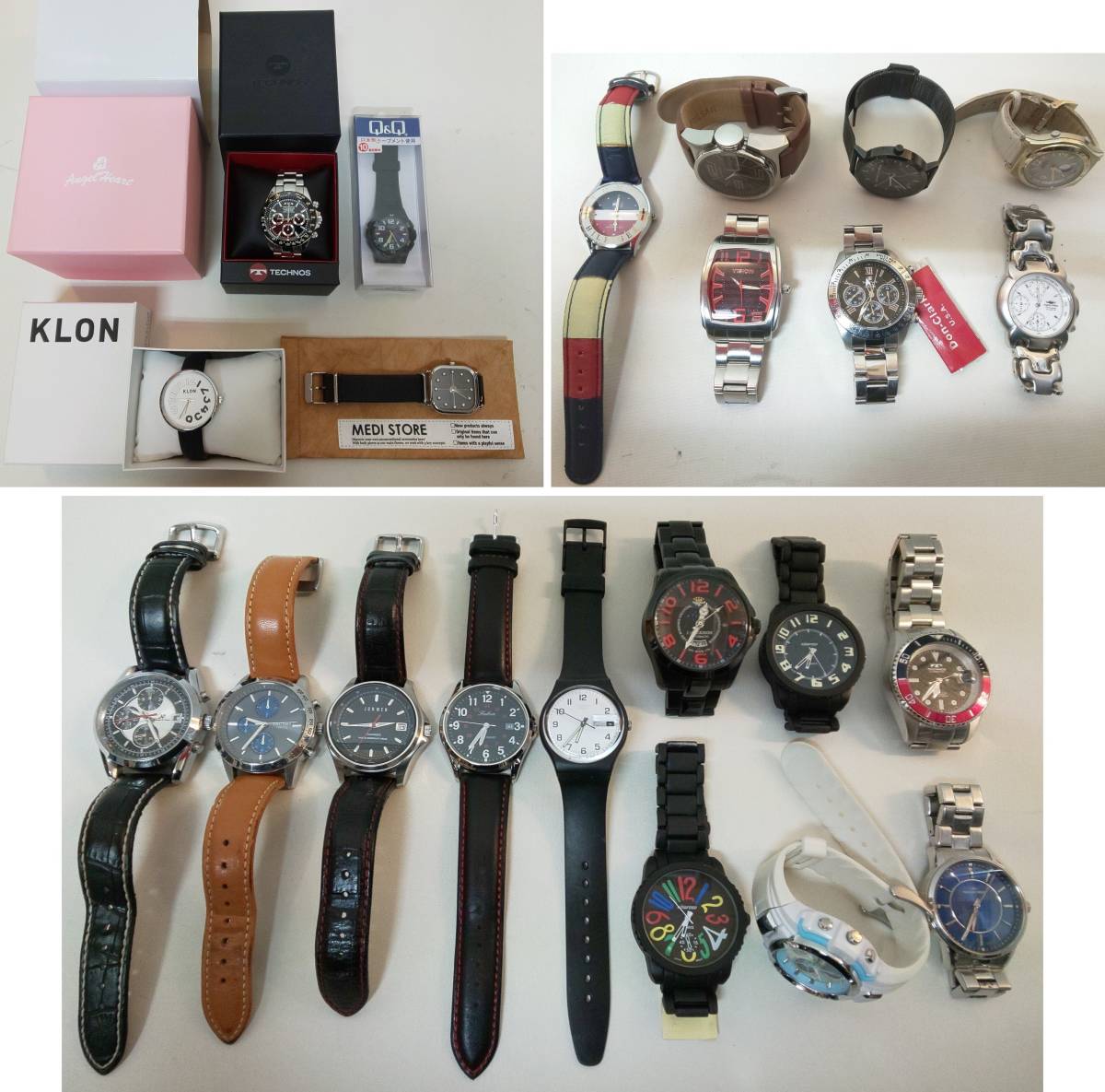 ◆81-2 【現状品】 アナログ デジタル　腕時計 電池切れ含む　まとめ 23点セット