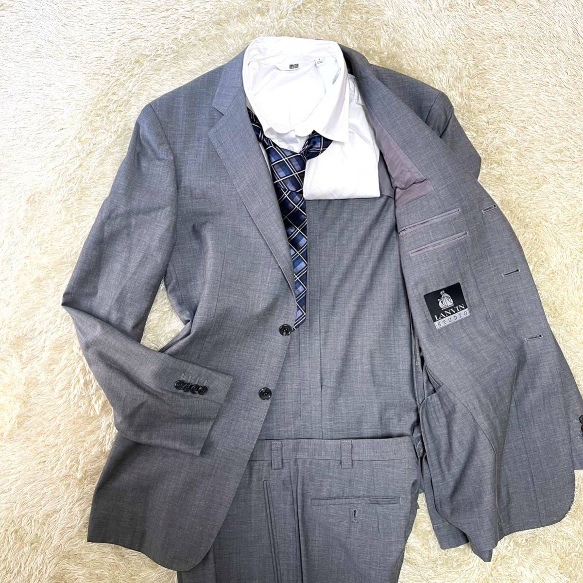 LANVIN 【時代の先頭】ランバン スーツ セットアップ テーラード 