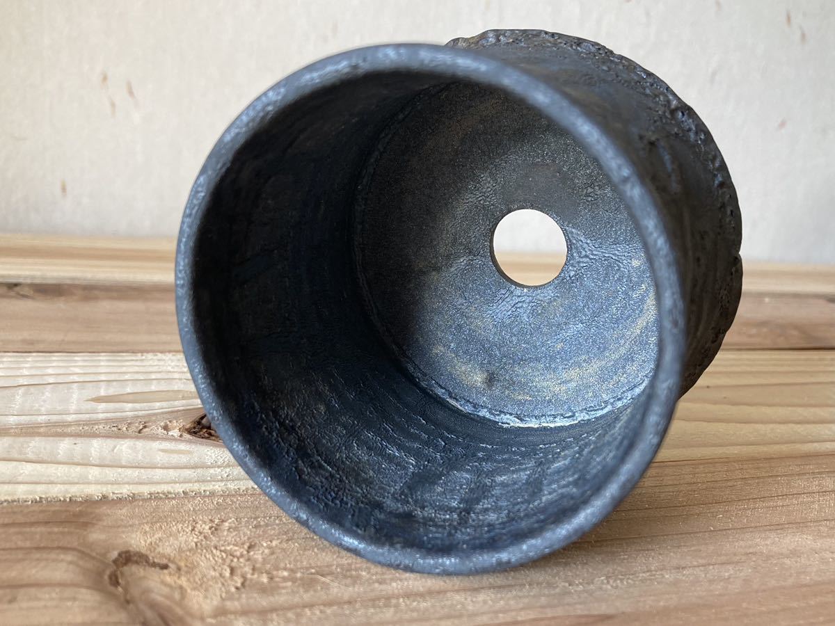 RAW LIFE FACTORY 宝輪 皮革⁄中古品 植木鉢 中古品RAW raw life factory