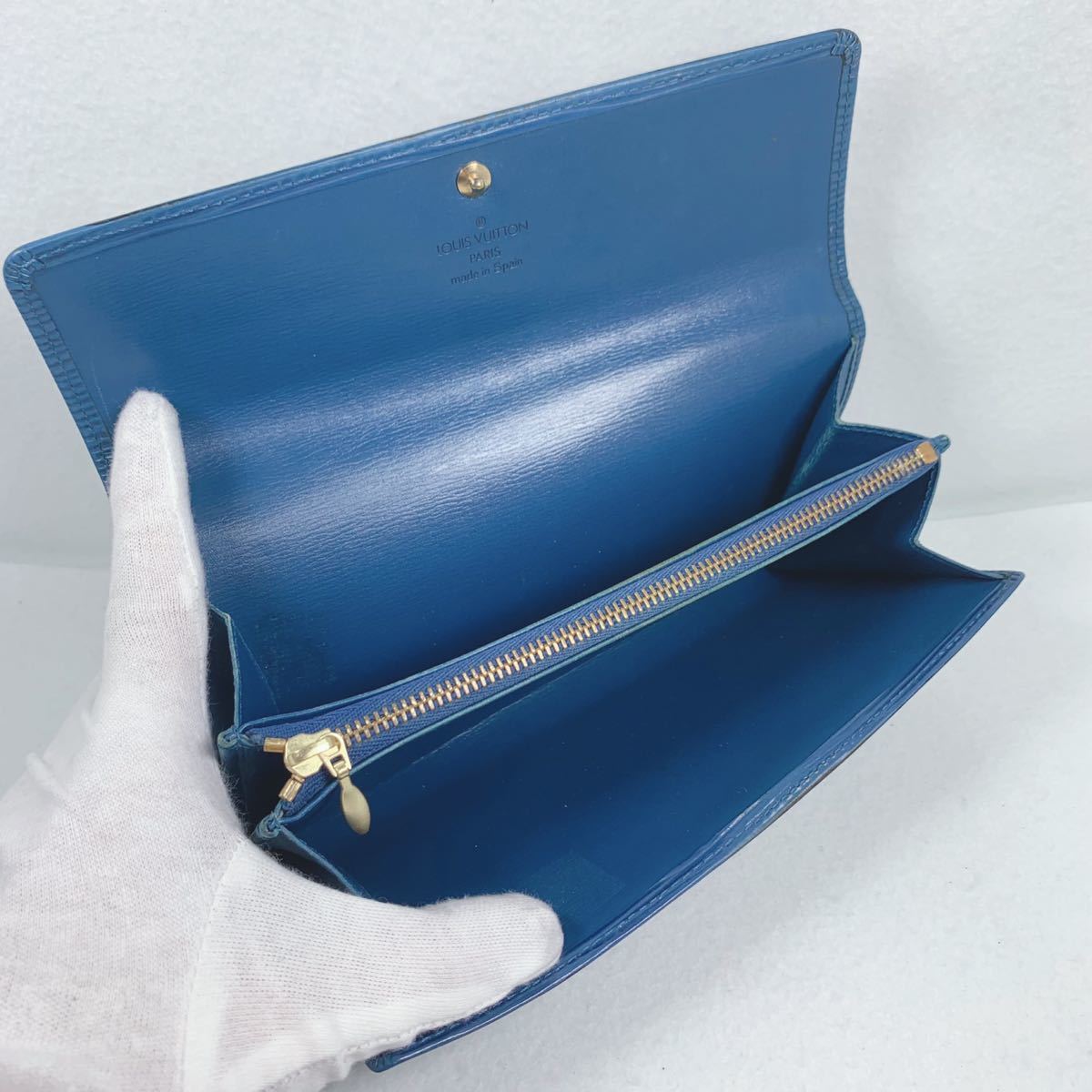 1円スタート LOUIS VUITTON ルイヴィトン エピ ポルトフォイユ サラ 長 