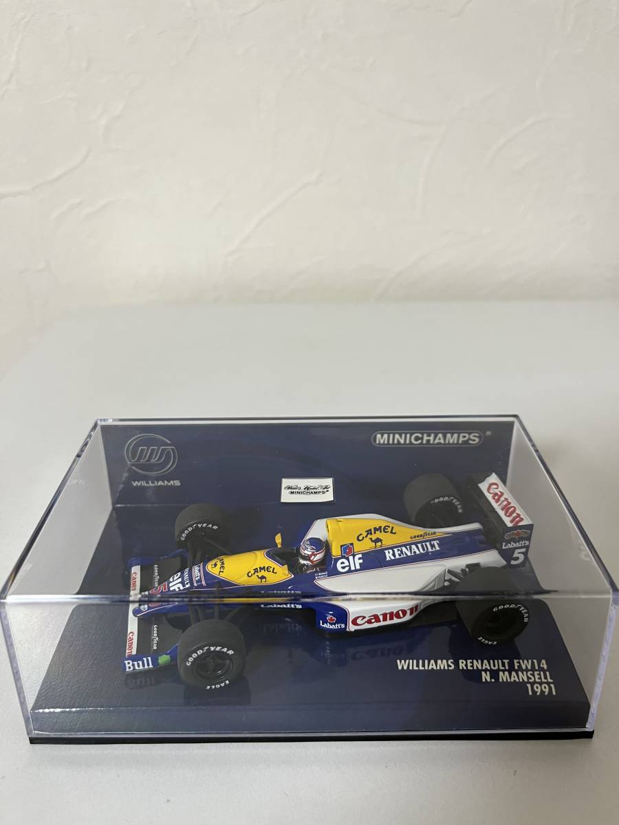 ミニチャンプス/F1 ウイリアムルノー マンセル ミニチャンプス 1⁄18