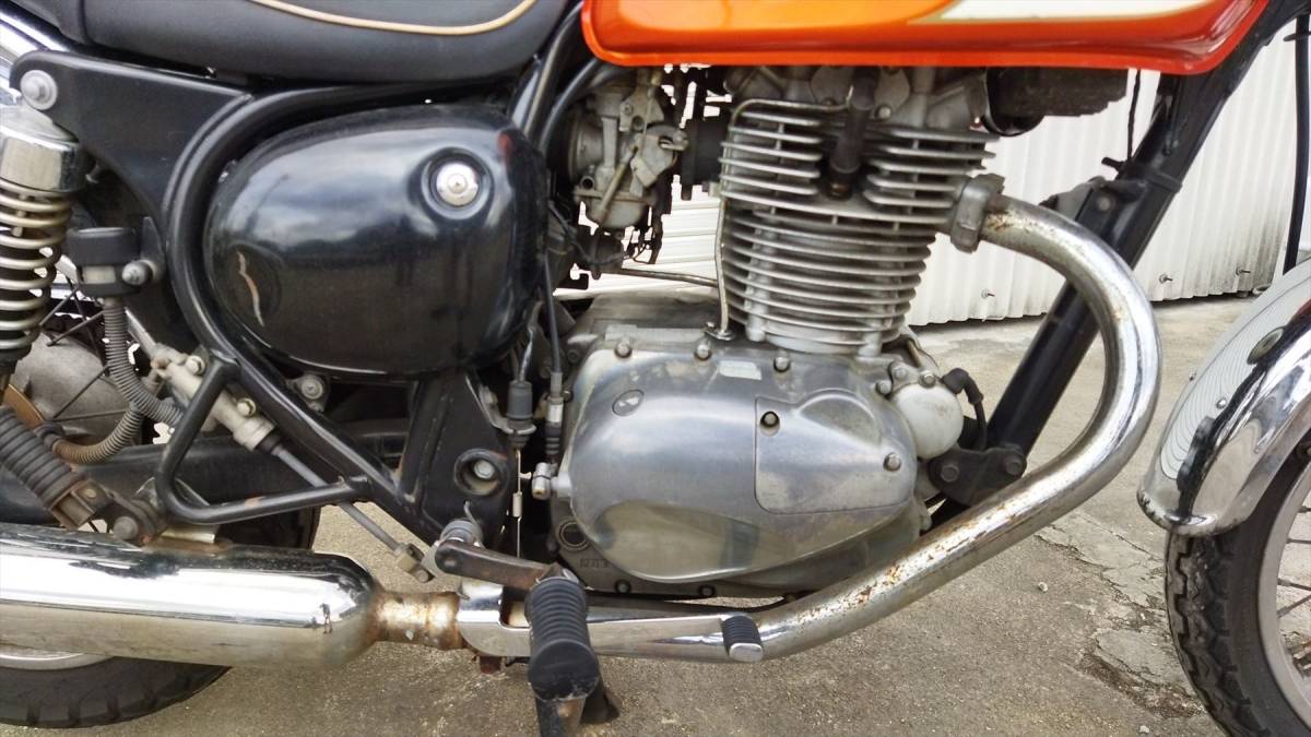 カワサキ エストレヤ250RSBJ250A ベース・部品取りに！書類付き