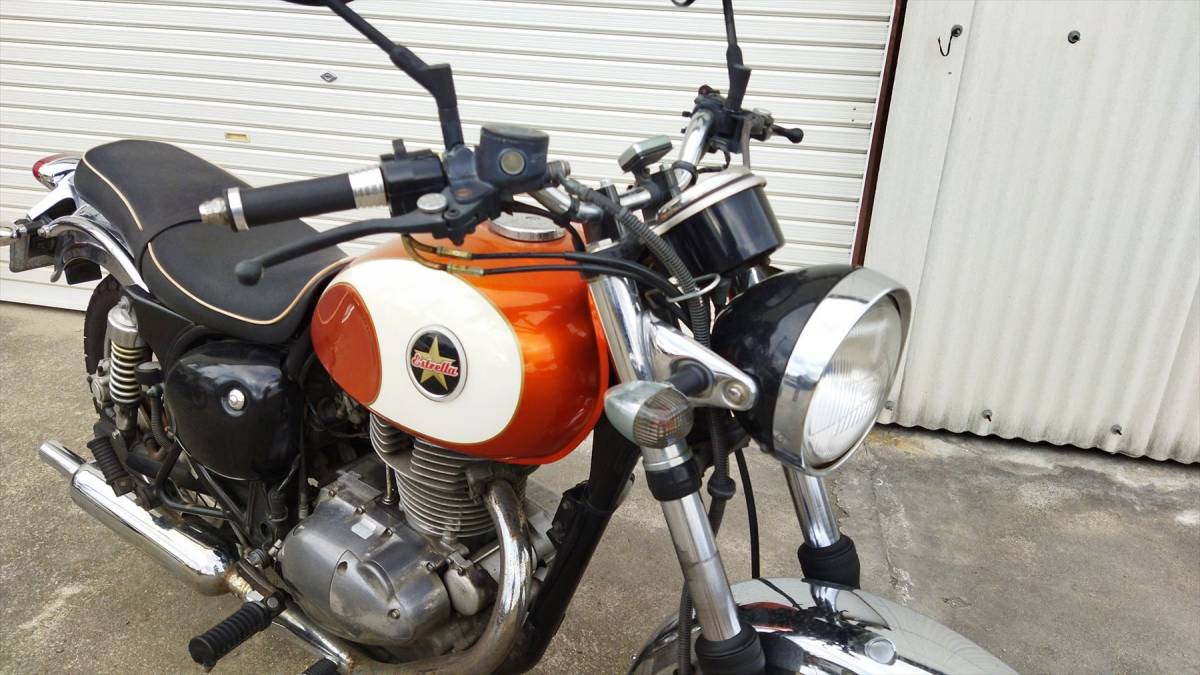 カワサキ エストレヤ250RSBJ250A ベース・部品取りに！書類付き