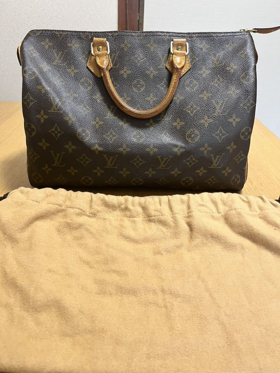 美品 本物 ルイ・ヴィトン Louis Vuitton スピーディ35 ハンドバッグ