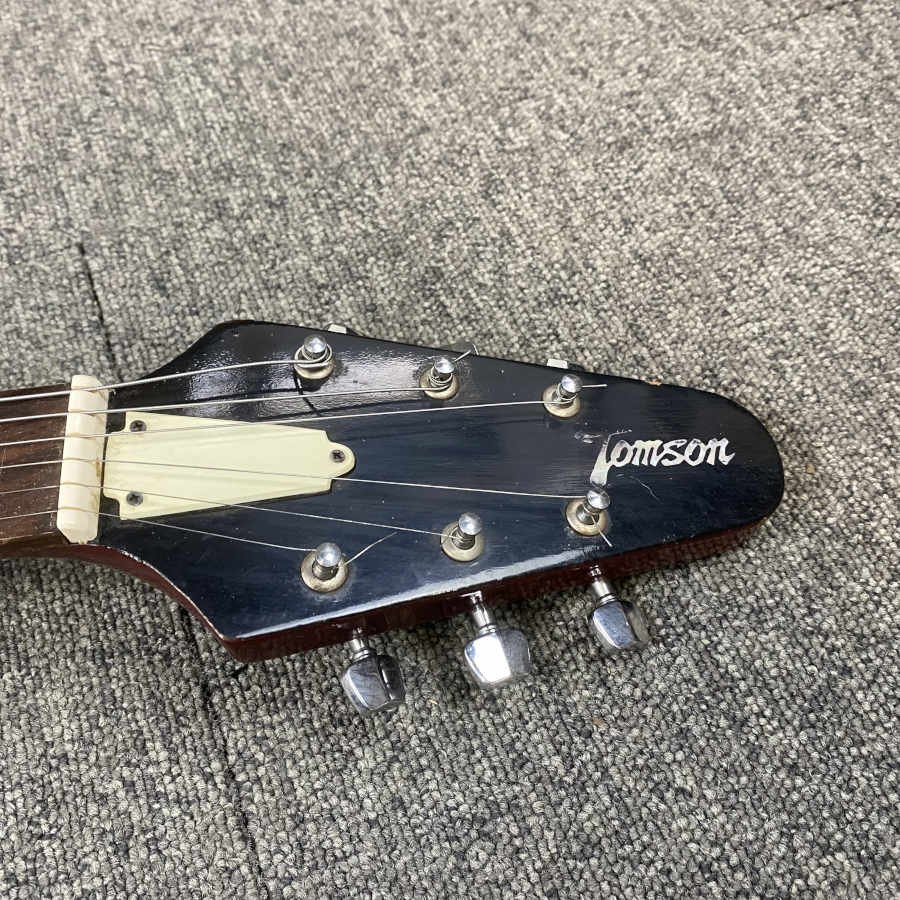 TOMSON/トムソン エレキギター フライングVタイプ 出力音確認済☆現状