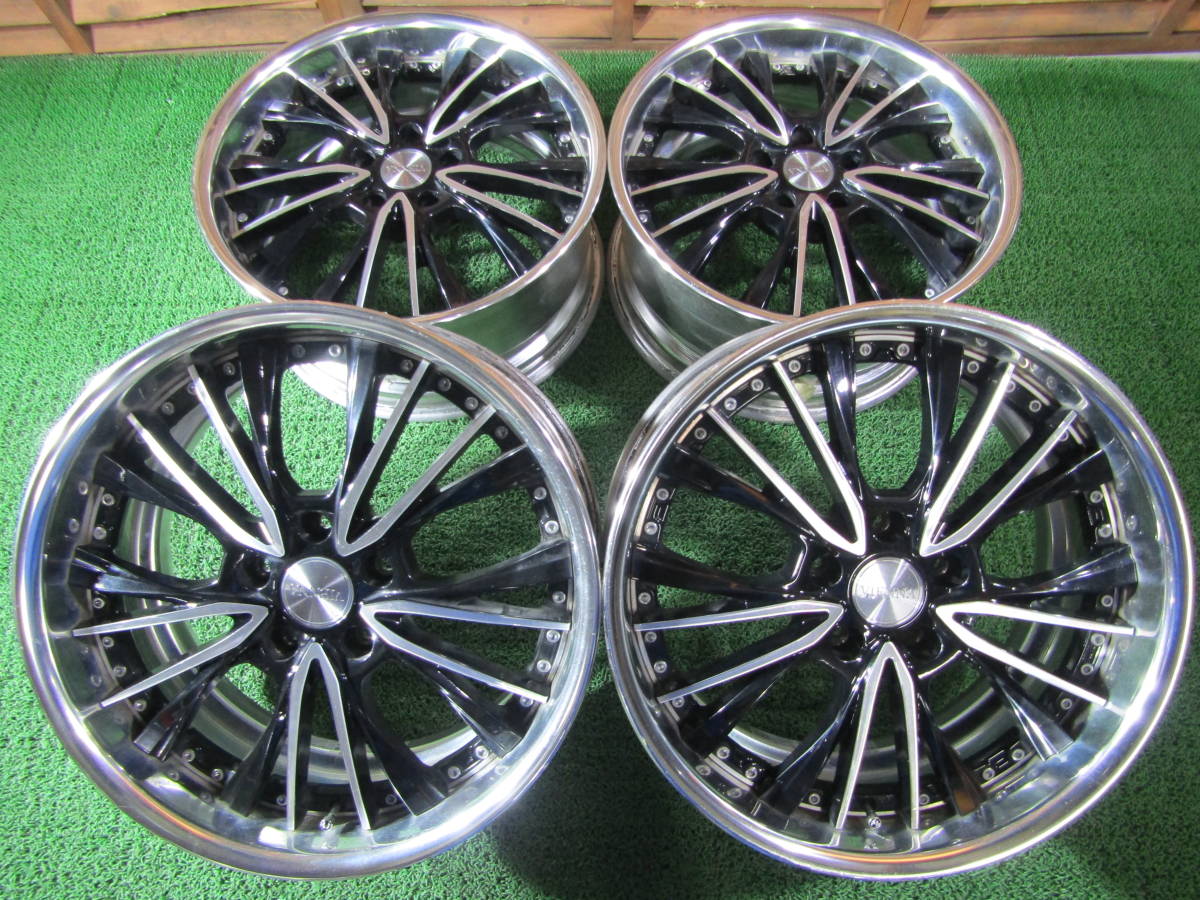 札幌発☆最落なし!【クラウン等】SSR TANABE ヴィエナ ミューラー 18×8.5J +45 中古 4本 売切り!