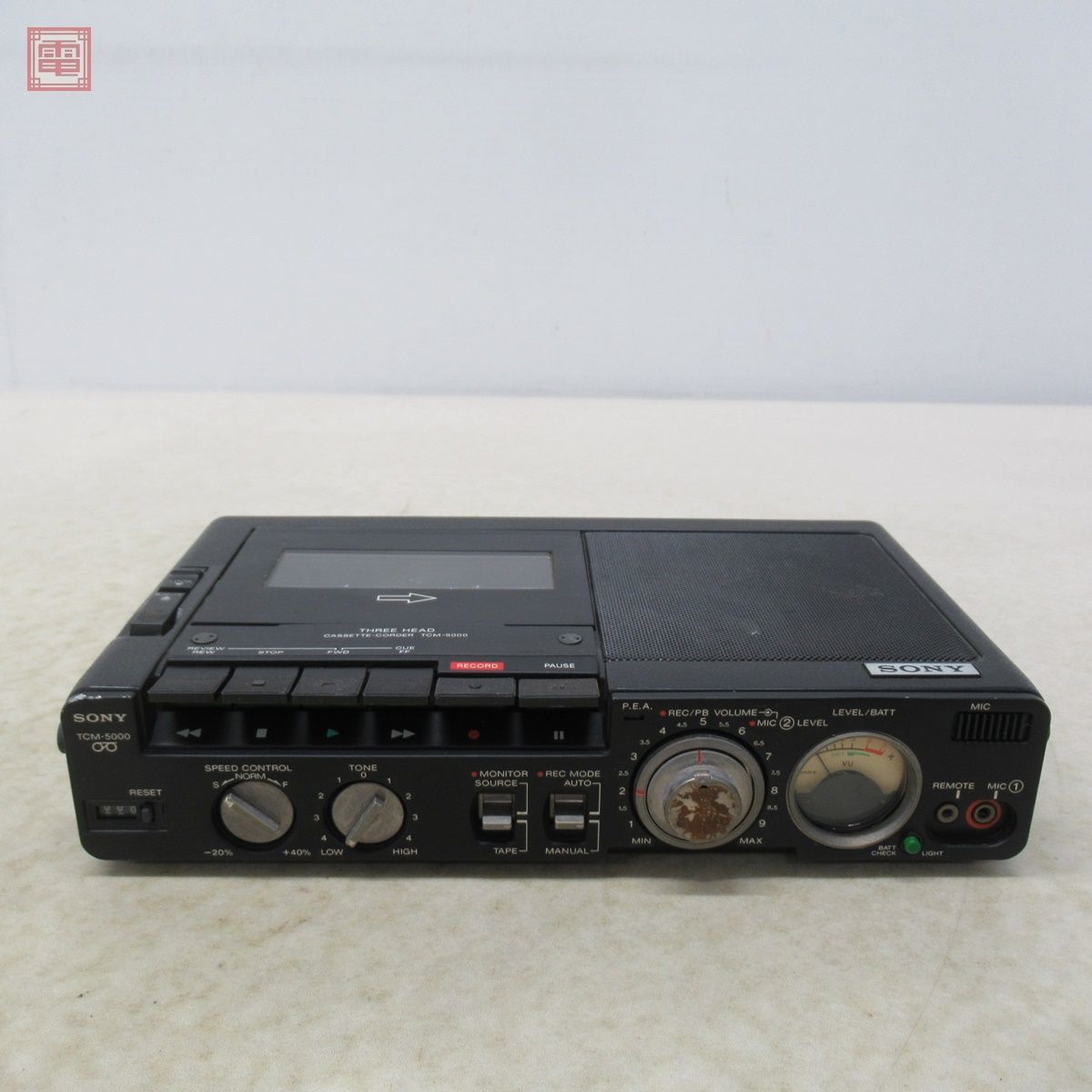 限定SALE，2025 SONY/ソニー カセットコーダー TCM-5000 デンスケ