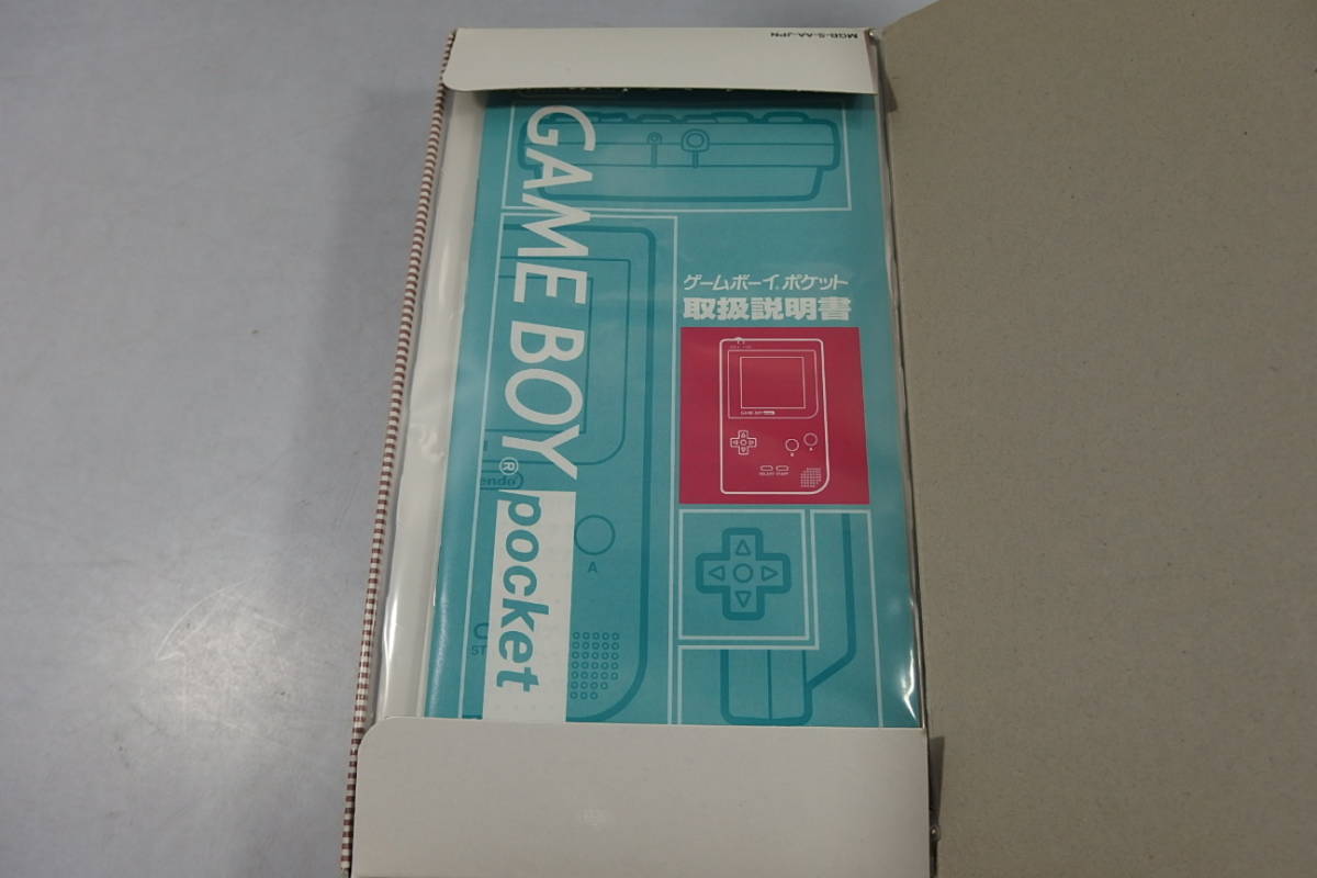 ◆未使用 任天堂 ニンテンドー GB/GBP ゲームボーイポケット ファミ通限定 スケルトン(クリア・透明) 本体 MGB-001 MGB-S-AA ニンテンドウ